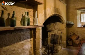 تاریخچه گرمایش :15 مرحله ی جذاب تاریخچه گرمایش 2 تاریخچه گرمایش در دوره رنسانس؛ شومینه های سنگی و توری برآمده