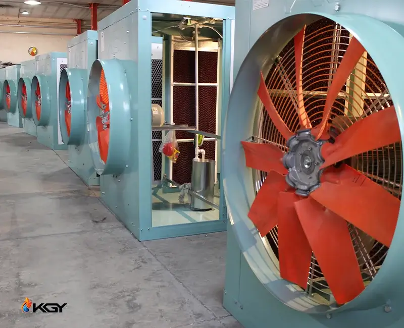 کولر صنعتی آکسیال : انتخابی ایدهآل برای خنک کردن فضاهای صنعتی 3 کاربرد کولر صنعتی آکسیال