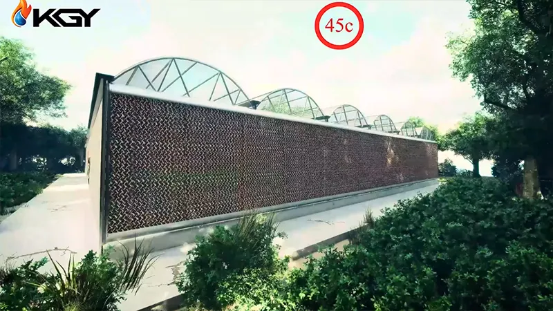 پد سلولزی در گلخانه