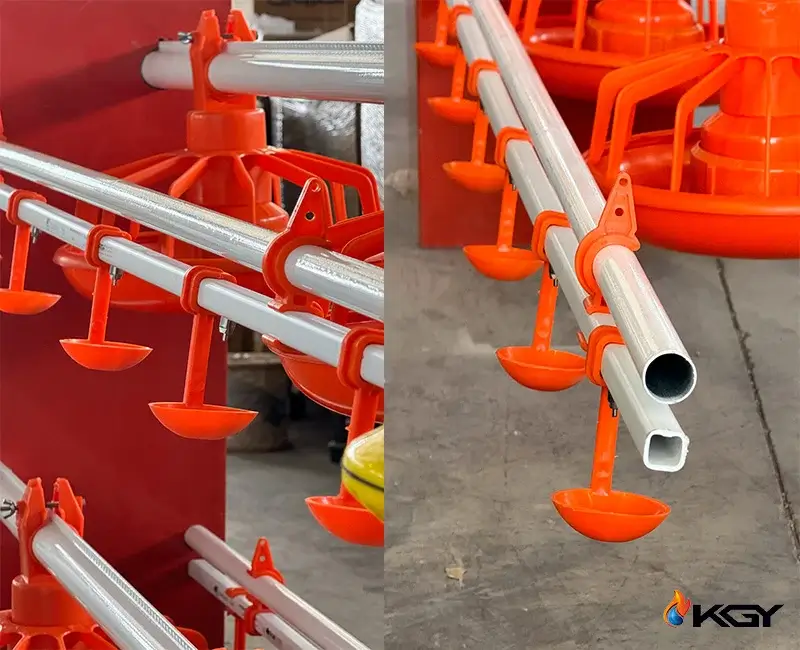 آبخوری نیپل مرغداری چیست؟ 10 نکات نصب سیستم آبخوری نیپل مرغداری