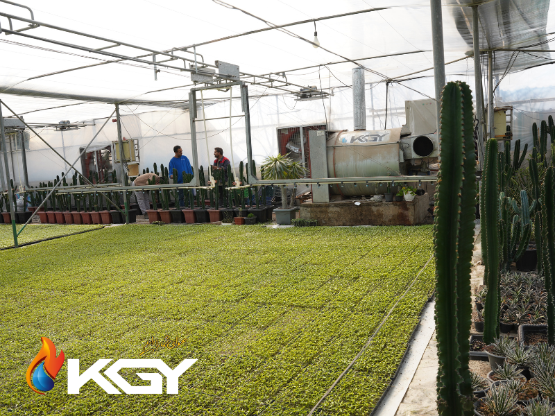 هیتر دست دوم گلخانه کولاک گستر یزد