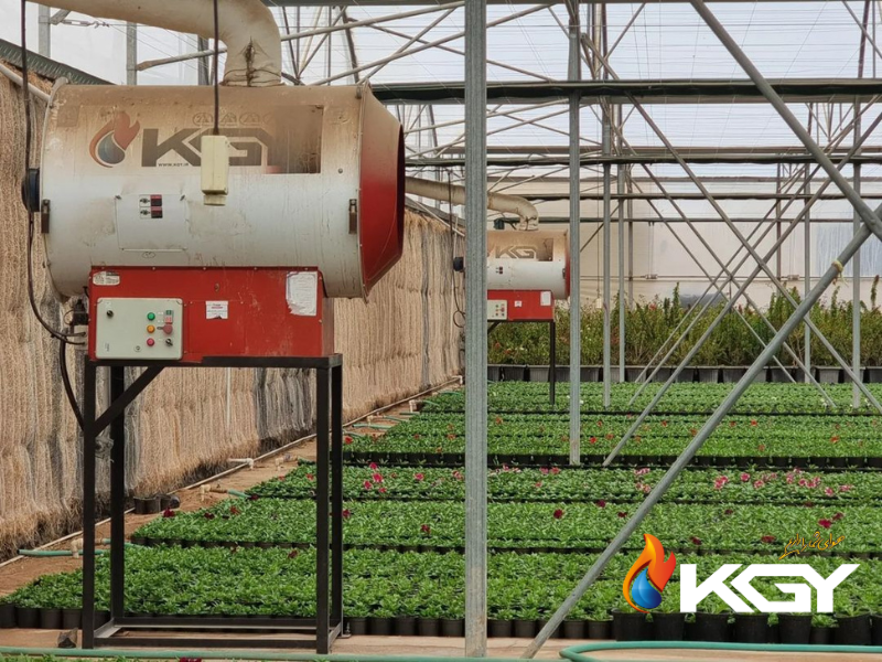 هیتر دست دوم گلخانه