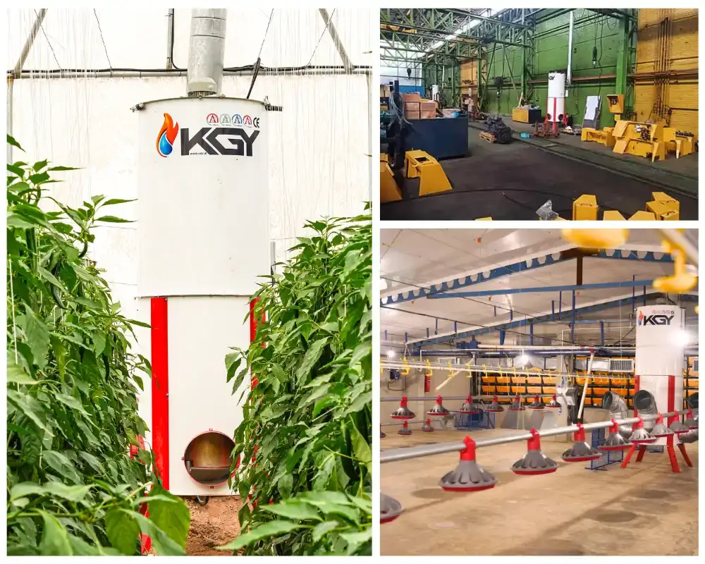 مقایسه کوره هوای گرم شعله مستقیم و غیر مستقیم: کدام نوع مناسب تر است؟ 6 کاربردهای کورههای هوای گرم شعله غیر مستقیم