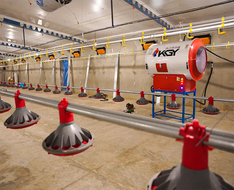 مقایسه کوره هوای گرم شعله مستقیم و غیر مستقیم: کدام نوع مناسب تر است؟ 7 کاربردهای کورههای هوای گرم شعله مستقیم