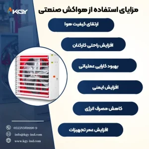 راهنمای جامع انتخاب و خرید هواکش صنعتی 1 مزایای استفاده از هواکش صنعتی
