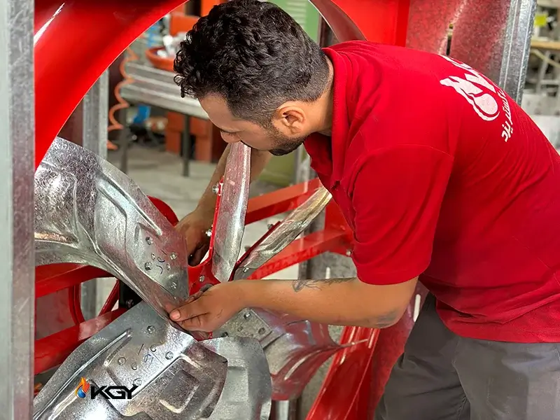 سرویس هواکش گلخانه