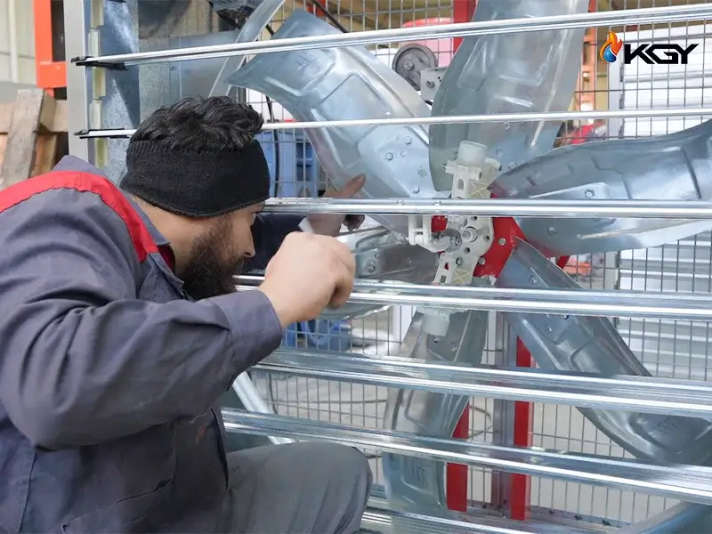 راهنمای جامع اگزاست فن و 7 نکته کلیدی برای انتخاب اگزاست فن 1 مراحل نصب اگزاست فن