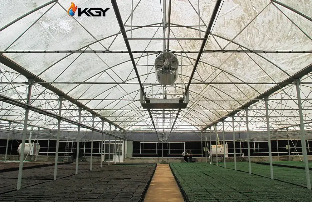 فن سیرکوله مناسب برای گلخانه ها