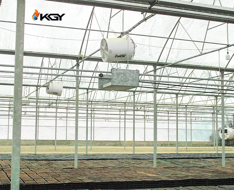 فن برای گلخانه