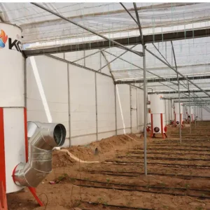 تجهیز گلخانه در خرامه به سیستمهای گرمایش و تهویه