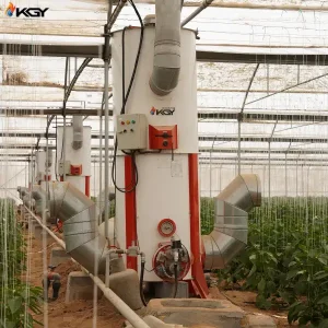 تجهیز گلخانه در خرامه به سیستمهای گرمایش و تهویه