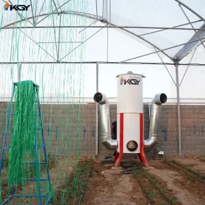 تجهیز گلخانه در خرامه به سیستمهای گرمایش و تهویه