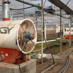 تجهیز گلخانه در کرج به سیستمهای گرمایشی و تهویه کولاک گستر یزد