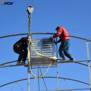 پروژه اجرایی فن های کولاک گستر یزد