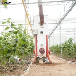 پروژه اجرایی هیتر گلخانه در گلخانه اصفهان