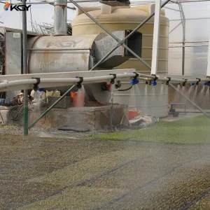 تجهیز گلخانه آقای گندمکار در کرج به سیستمهای گرمایشی و تهویه کولاک گستر یزد