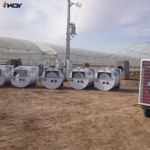 تجهیز گلخانه شرکت مهر نوآوران کشت کرج به سیستمهای گرمایش کولاک گستر یزد