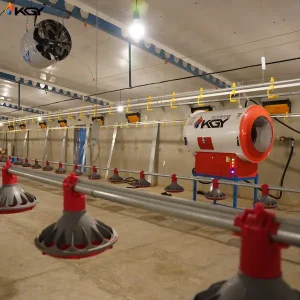 پروژه اجرایی محصولات گرمایشی در مرغداری میبد یزد توسط کولاک گستر یزد