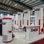 بخاری های صنعتی در نمایشگاه یزد سال 1402