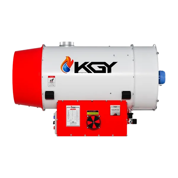 هیتر صنعتی با قابلیت افزودن چرخ برای جابجایی آسان