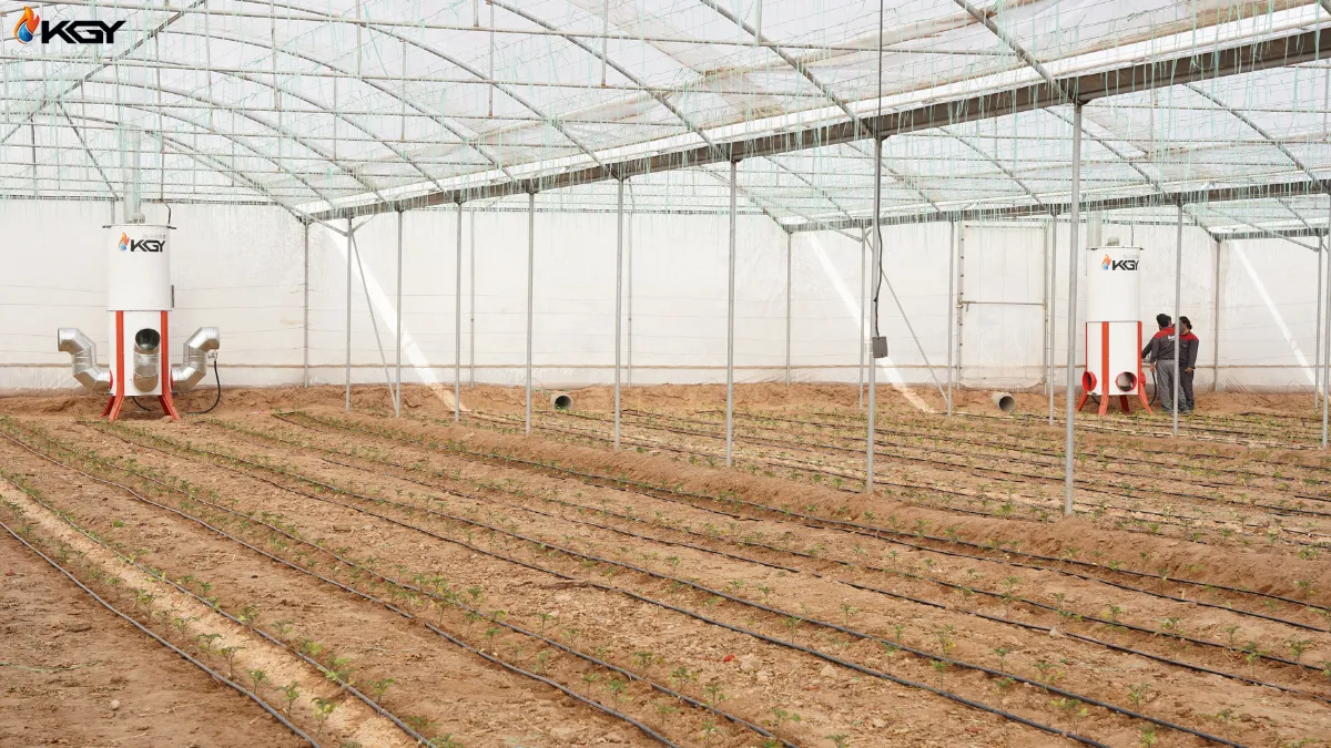 بخاری گلخانه با راندمان 94 درصد