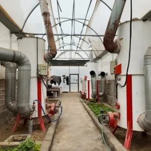 پروژه های اجرایی گلخانه ها 43 پروژه اجرایی بخاری گلخانه در یزدل کاشان