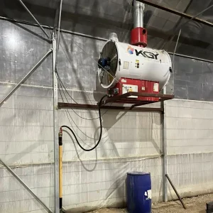 پروژه های اجرایی گلخانه ها 47 تجهیز گلخانه در یزد به سیستمهای گرمایشی