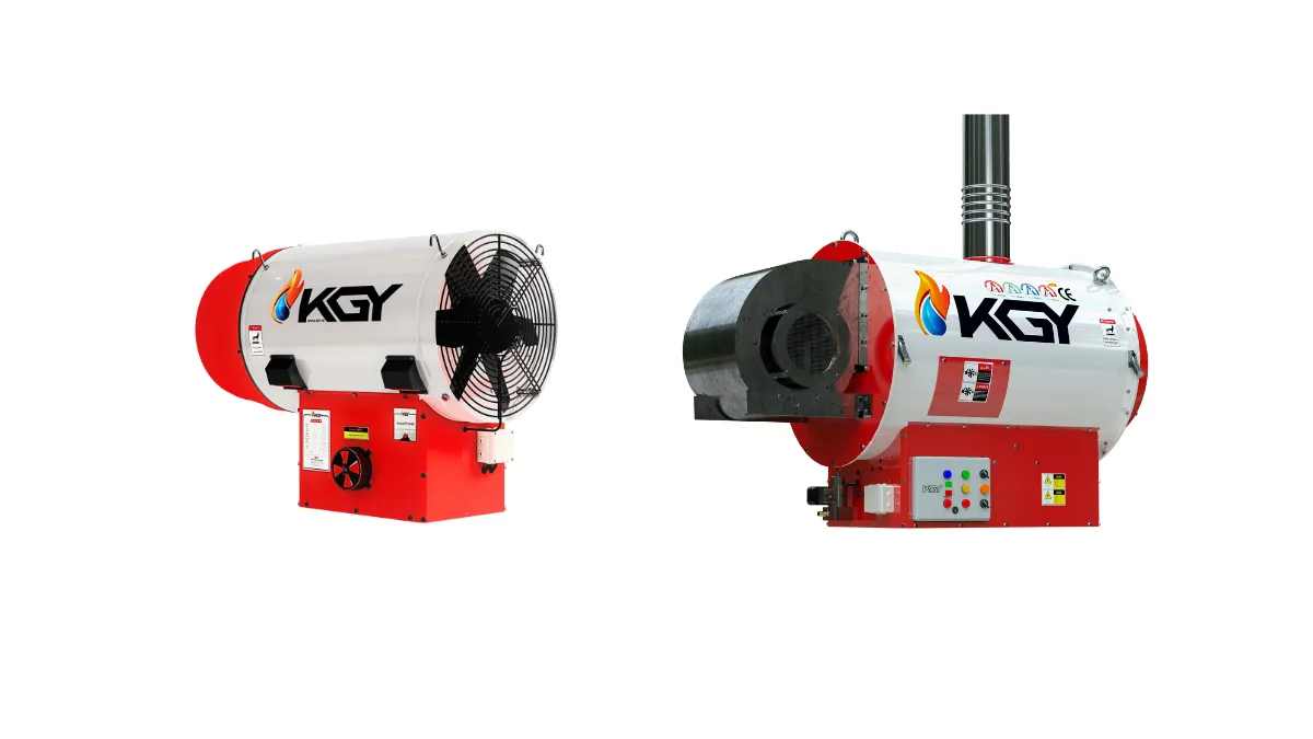 راهنمای جامع خرید بخاری صنعتی | انتخاب هوشمندانه برای فضای کاری 7 جت هیتر دودکش دار و بدون دودکش