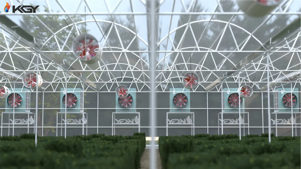 سیستم سرمایش تبخیری چیست؟ بررسی جامع ویژگیها و کاربردها 2 کولر سلولز گلخانه