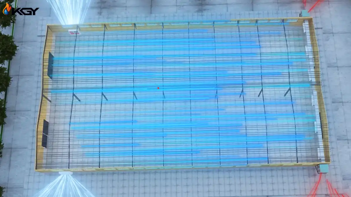 ۷ روش مؤثر نصب کولر آبی صنعتی برای خنکسازی سولهها 7 نصب کولر سانتریفیوژ در سوله در دو طرف پنجره