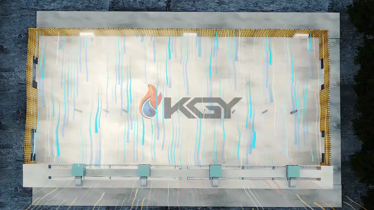 ۷ روش مؤثر نصب کولر آبی صنعتی برای خنکسازی سولهها 4 نصب کولر سانتریفیوژ در سوله