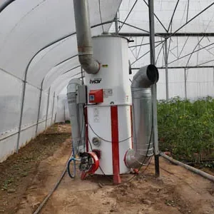 پروژه های اجرایی گلخانه ها 32 هیتر کولاک گستر در گلخانه کاشان