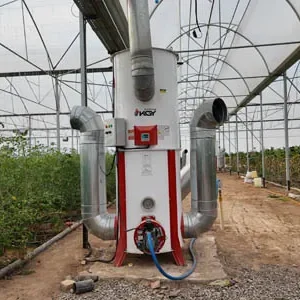 پروژه های اجرایی گلخانه ها 29 پروژه نصب هیتر گلخانه