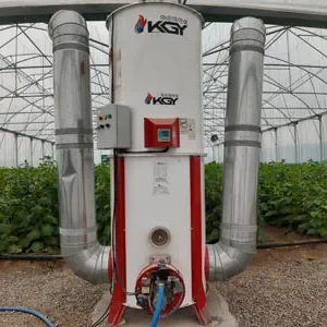 هیتر و مشعل در گلخانه