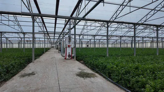 راه اندازه هیتر گلخانه