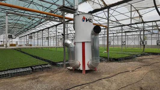 گلخانه کرج مجهز به هیتر گلخانه