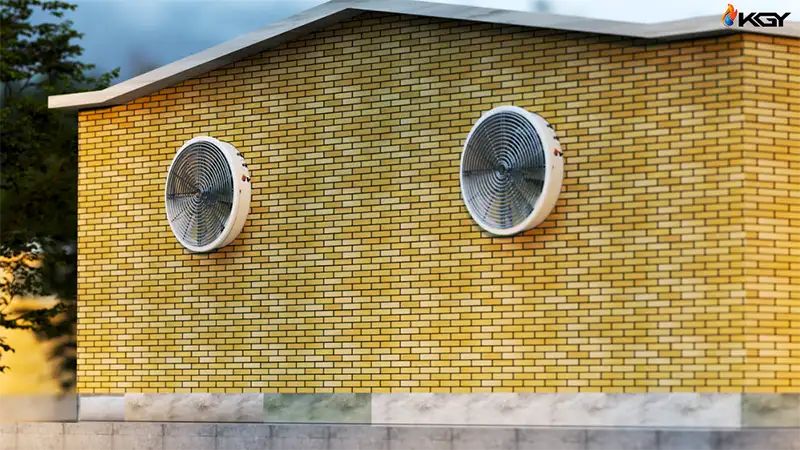 فن 100 سانتی صنعتی