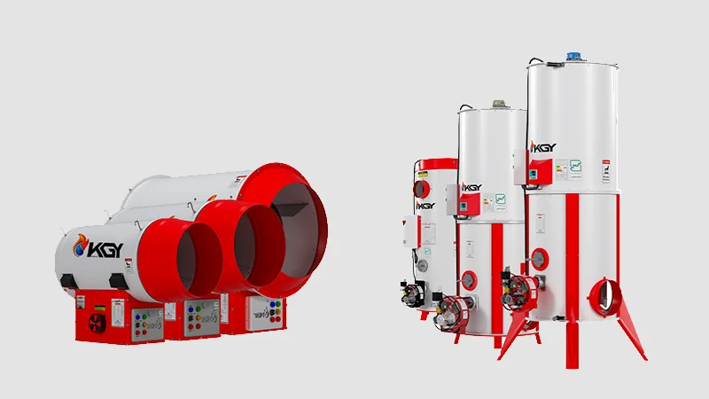 انواع بخاری صنعتی