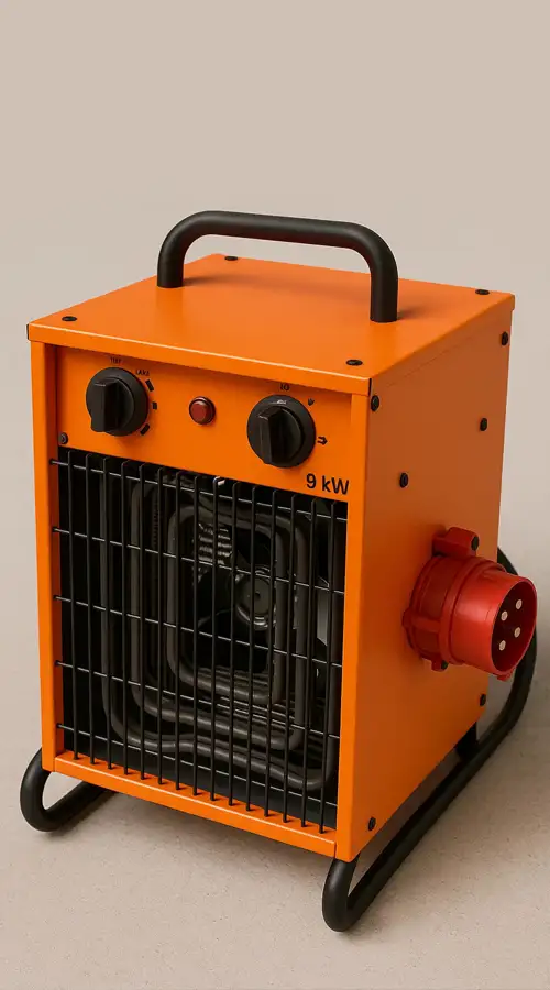 مقایسه تخصصی انواع بخاری صنعتی: گازی، گازوئیلی یا برقی؟ 2 هیتر برقی صنعتی