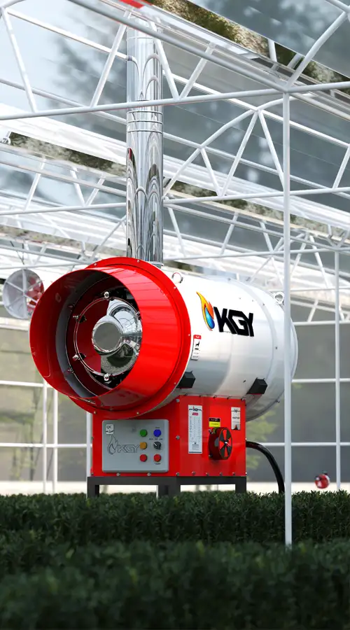 مقایسه تخصصی انواع بخاری صنعتی: گازی، گازوئیلی یا برقی؟ 3 هیتر گازی صنعتی