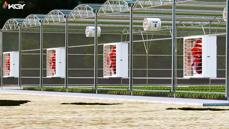 سیستم های تهویه در گلخانه