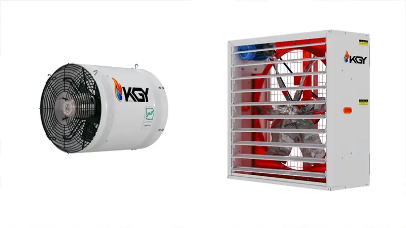 انواع سیستم های تهویه صنعتی