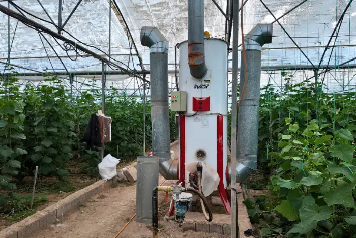 پروژه های اجرایی گلخانه ها 6 بخاری برای گلخانه ها