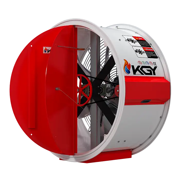 greenhouse-fan-kgy-yazd بهترین تهویه گلخانه با فن ECOFAN