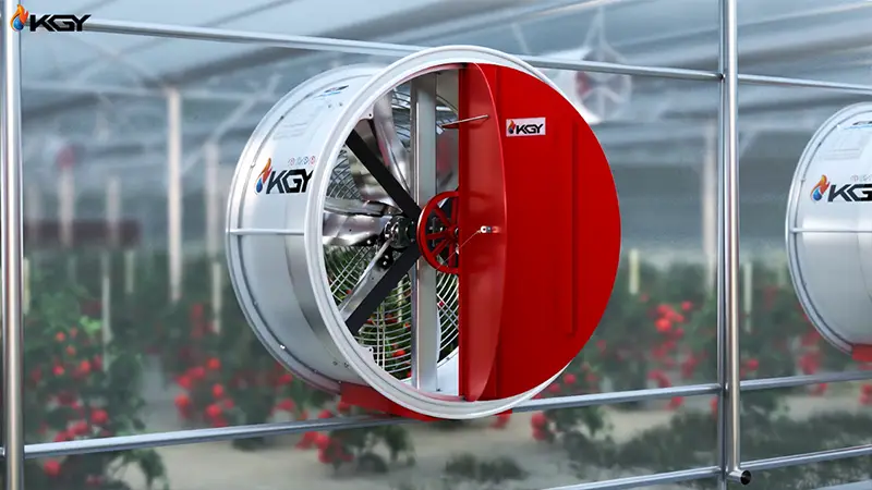 فن گلخانه 140 سانتیمتری 1 کولاک گستر یزد