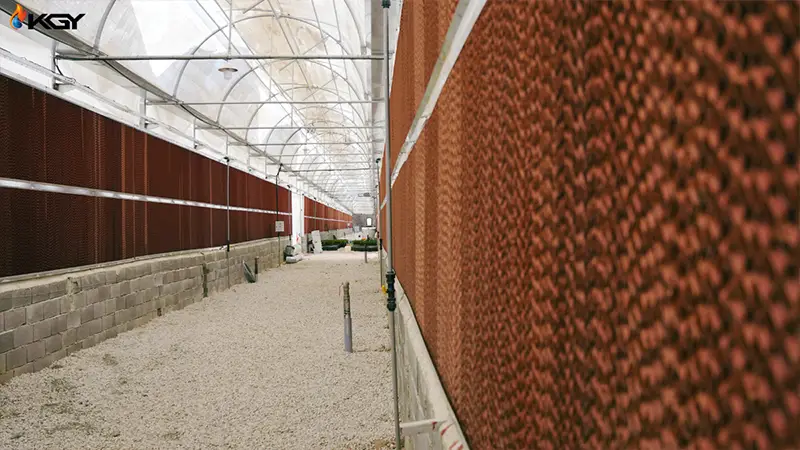 پد سلولزی با قاب گالوانیزه 2 پد تبخیری سلولزی