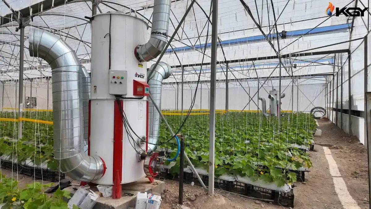 تاثیر استفاده از هیتر گلخانه مدرن در کاهش اتلاف گرما گلخانه