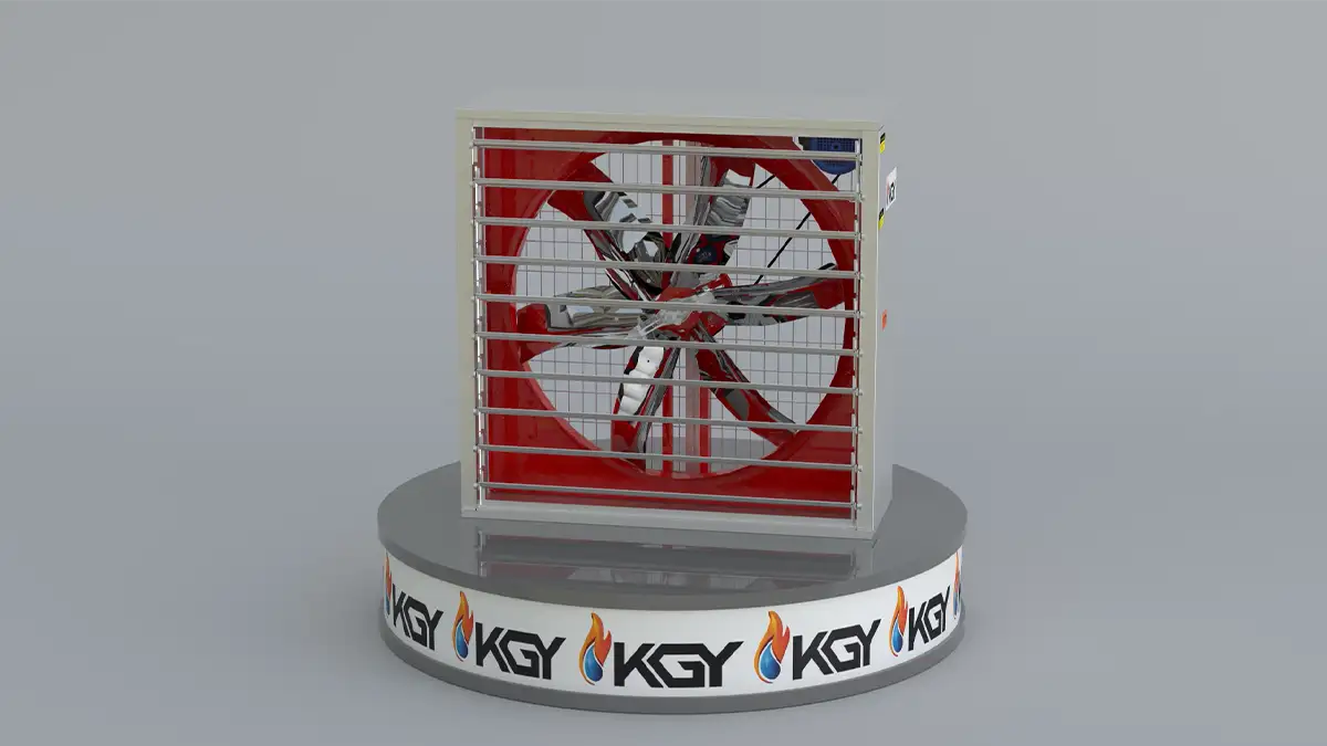 هواکش صنعتی در کارخانه