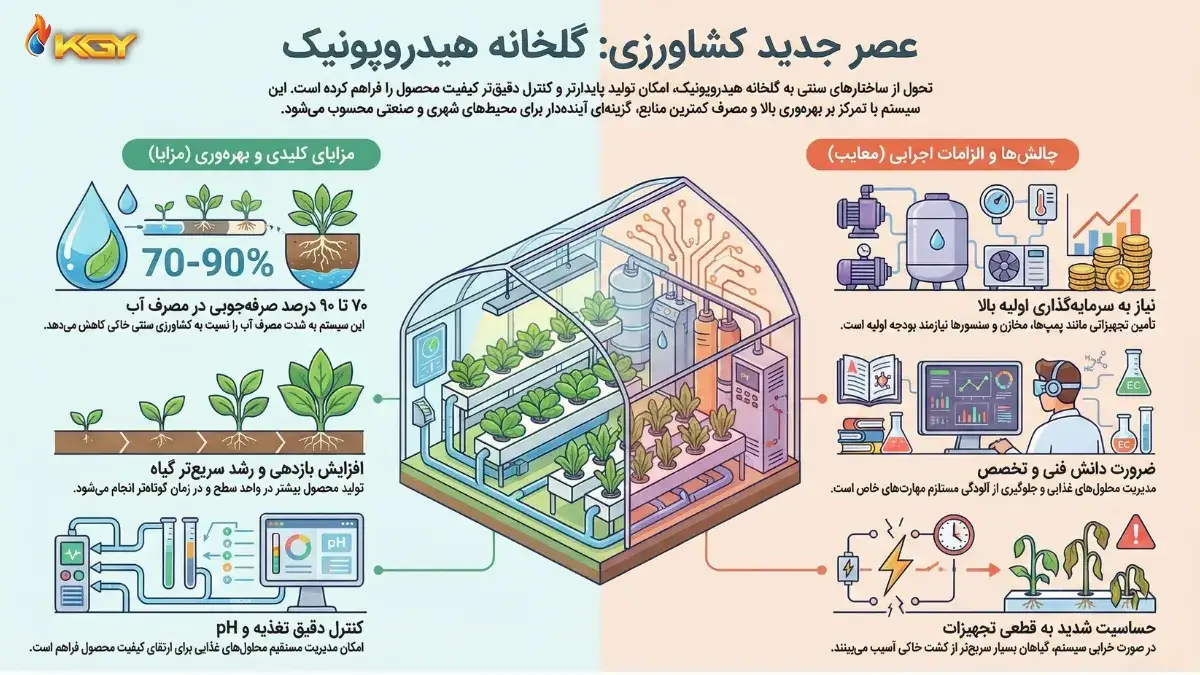 گلخانه هیدروپونیک