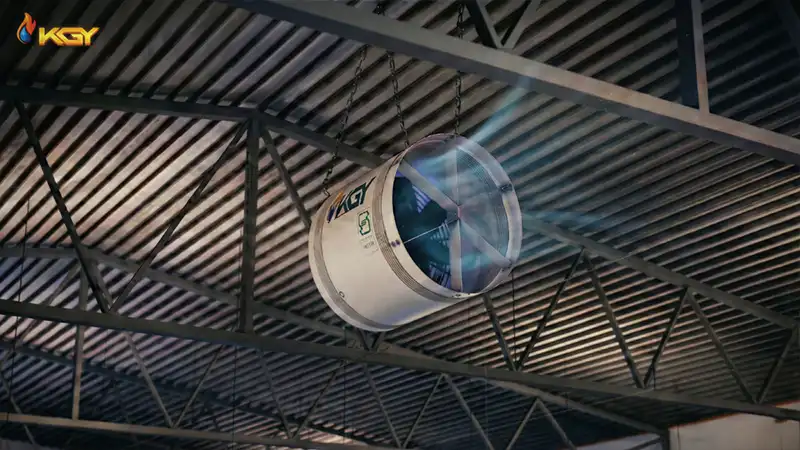 کاربرد فنهای سیرکوله بی صدا در سالنهای ورزشی سرپوشیده 1 فن سیرکوله بیصدا برای سالن های ورزشی